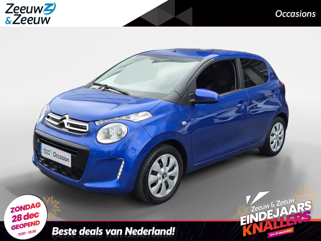 Citroën C1 - 1.0 VTi Feel | Airco | Elektrische ramen | Radio | - AutoWereld.nl