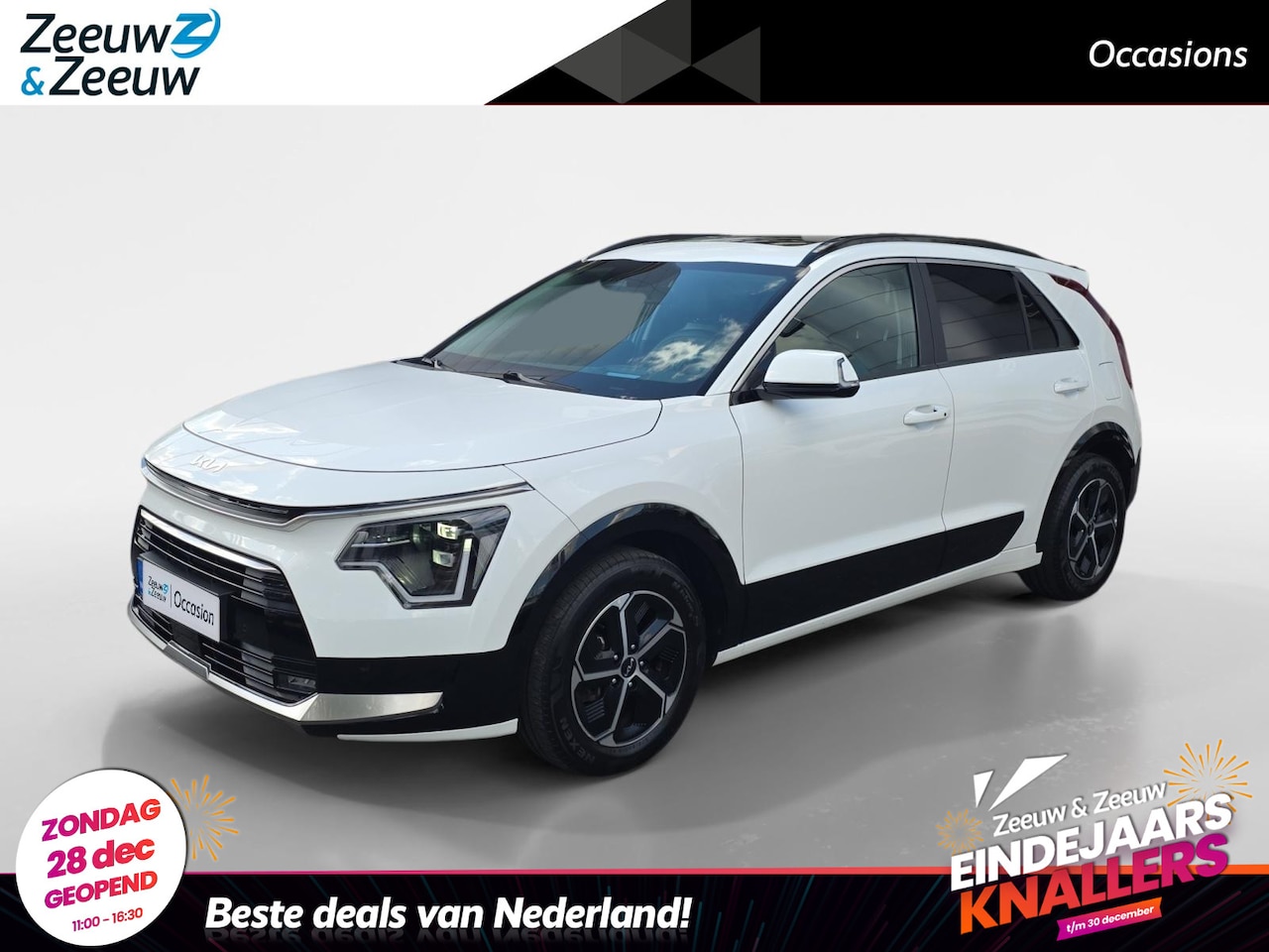 Kia Niro - 1.6 GDi Hybrid DynamicPlusLine | Airco | Navi | Camera | LM Velgen | Stoelverwarming | Stu - AutoWereld.nl