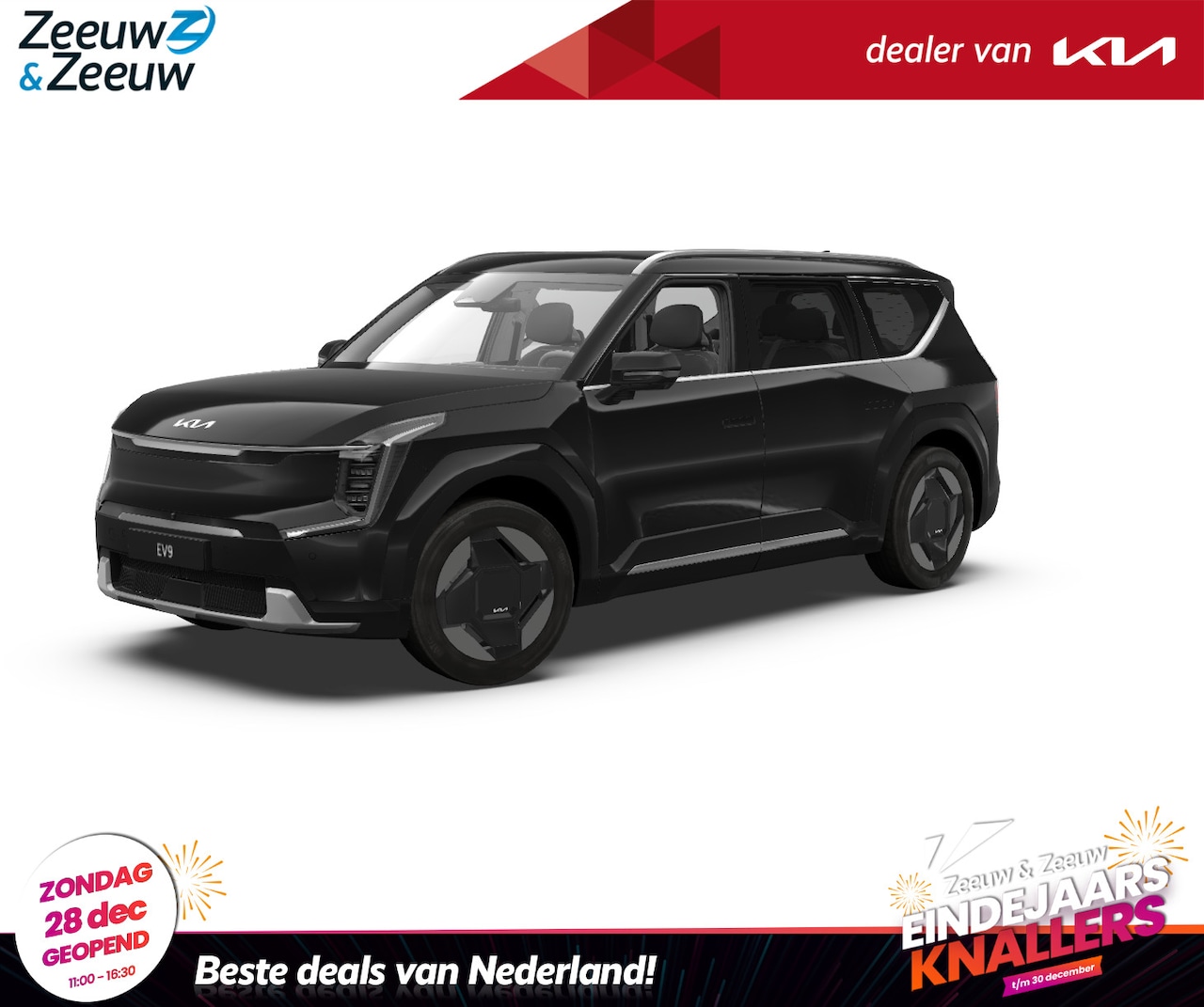 Kia EV9 - First Edition 76.1 kWh Elektrische achterklep | Dodehoek assistent | Stoelverwarming + ven - AutoWereld.nl