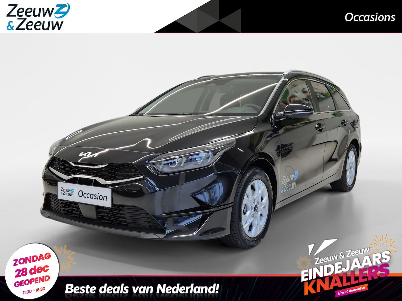 Kia Cee'd Sportswagon - Ceed 1.5 T-GDi DynamicPlusLine | Airco | Camera | Navi | LM Velgen | Privacy Glass | Stoel - AutoWereld.nl