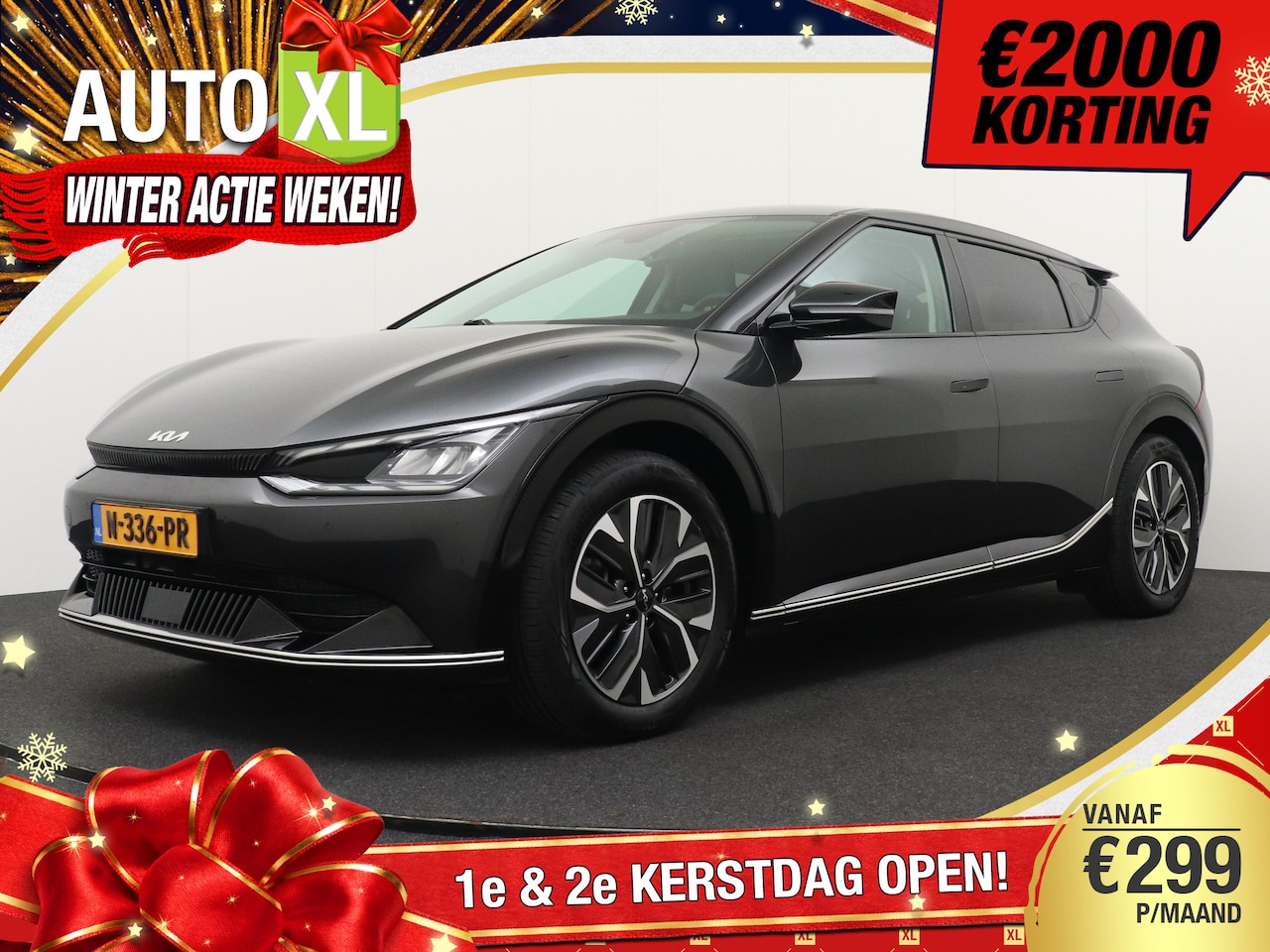 Kia EV6 - Plus 77.4 kWh Warmtepomp Trekhaak Stoelventilatie Merdian/Sound - AutoWereld.nl