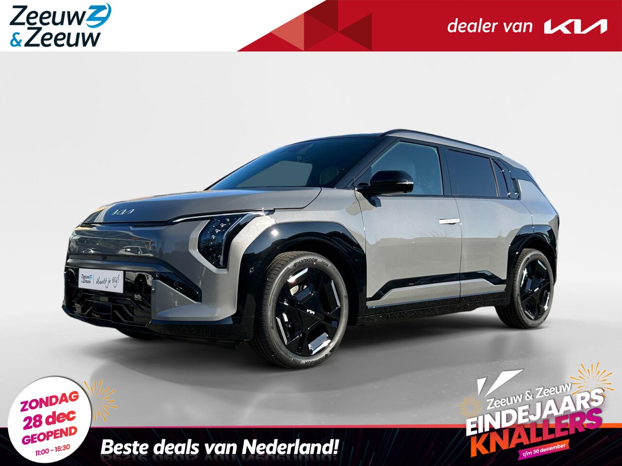 Kia EV3 - GT-Line 81.4 kWh | GT-bekleding | 204 PK | NU MET €3.500,- inruilpremie + €700,- korting o - AutoWereld.nl