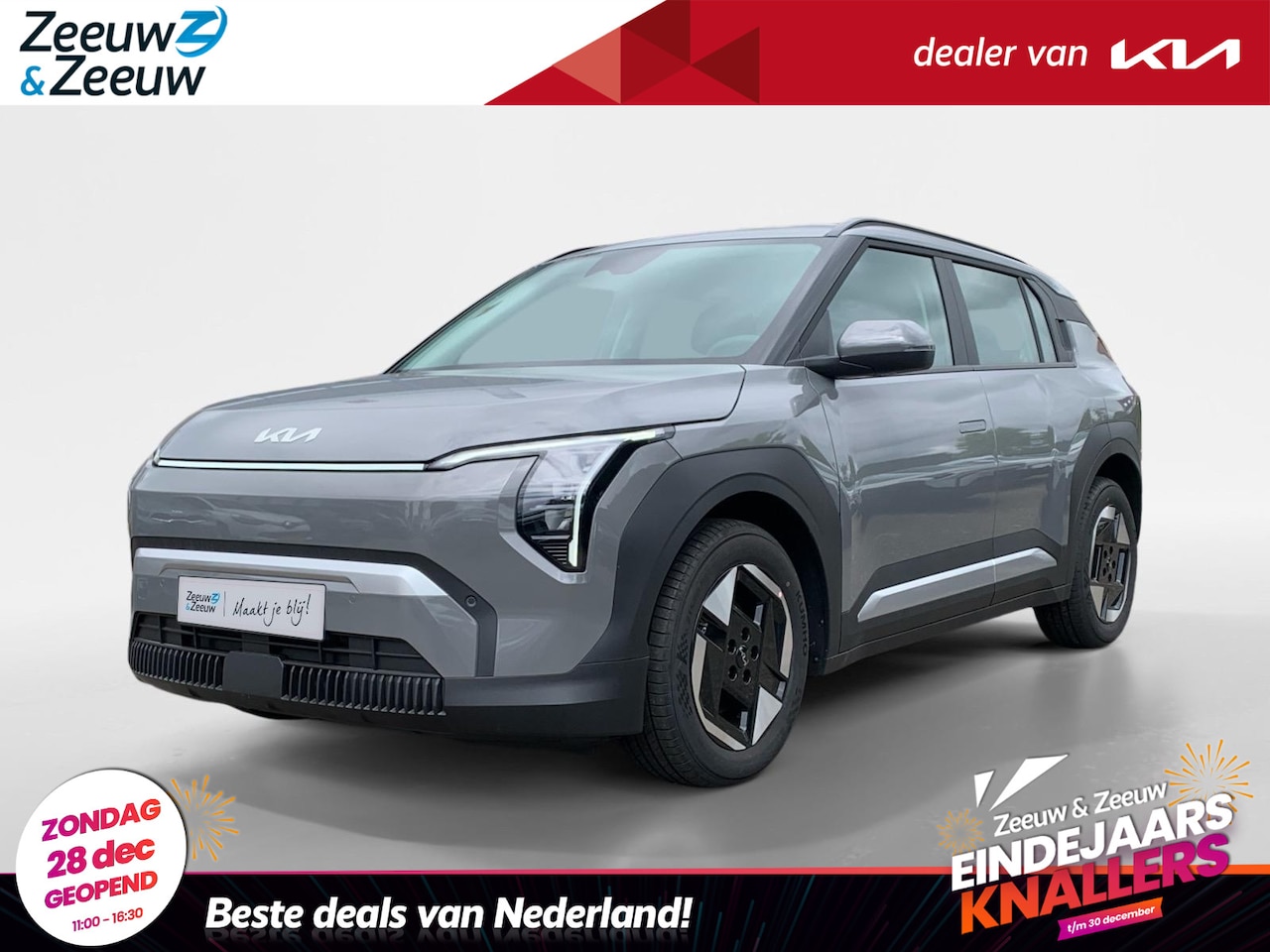 Kia EV3 - Air 58.3 kWh | Enkele kleuren op voorraad bel voor info | NU MET €3.500,- inruilpremie + € - AutoWereld.nl