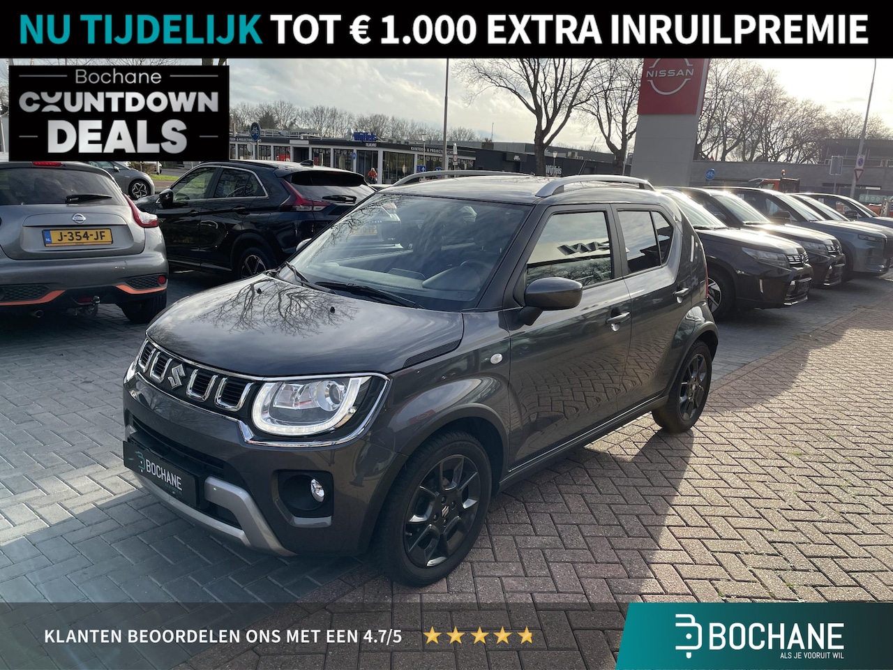 Suzuki Ignis - 1.2 Comfort CVT | Full map Navigatie | Carplay/Android | achteruitrijcamera | - AutoWereld.nl