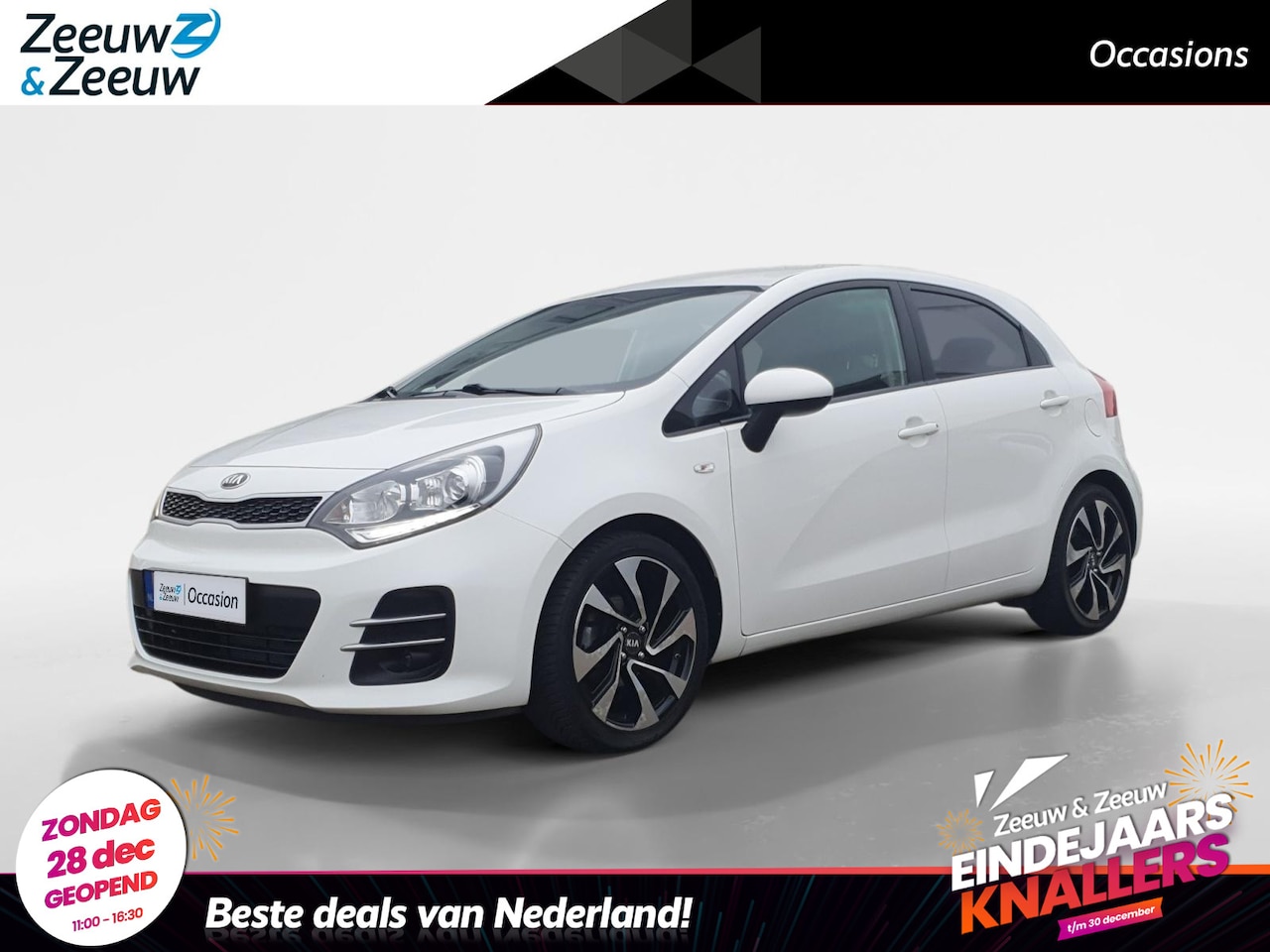 Kia Rio - 1.2 CVVT DynamicLine | Navigatie | Camera | Lichtmetalen velgen 17inch | Airco | Cruise co - AutoWereld.nl