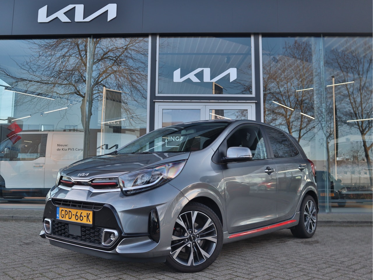 Kia Picanto - 1.2 CVVT 4 cilinder GT-Line | Navigatie | Camera | Schuif/Kantel Dak | Keyless | LED | Tot - AutoWereld.nl