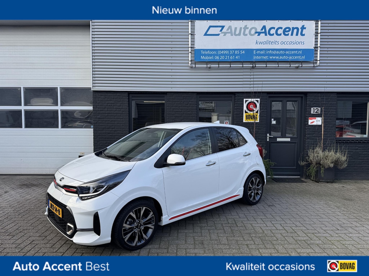 Kia Picanto - 1.0 DPi GT-Line 5p Navi/Leder/Camera/15dkm... - AutoWereld.nl