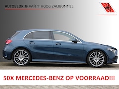 Mercedes-Benz A-klasse - 180 AUT7 AMG LINE 19'' SFEER WIDESCREEN CAMERA <<NL AUTO>>