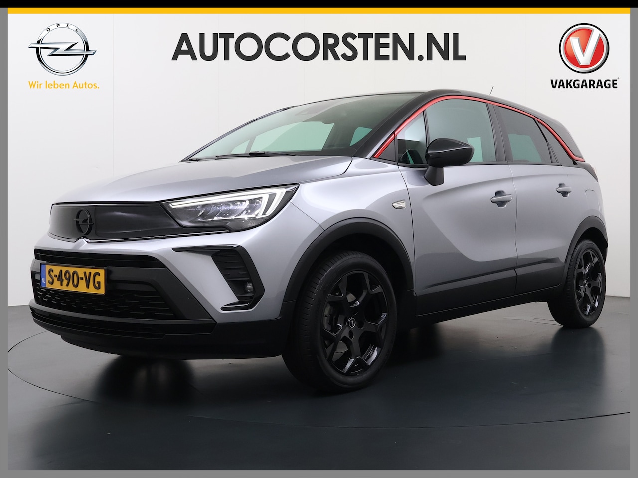 Opel Crossland - T111pk GS Line 360°Camera Navi Apple Carplay Android Ecc AGR-Comfort Stoel Cruise Control - AutoWereld.nl