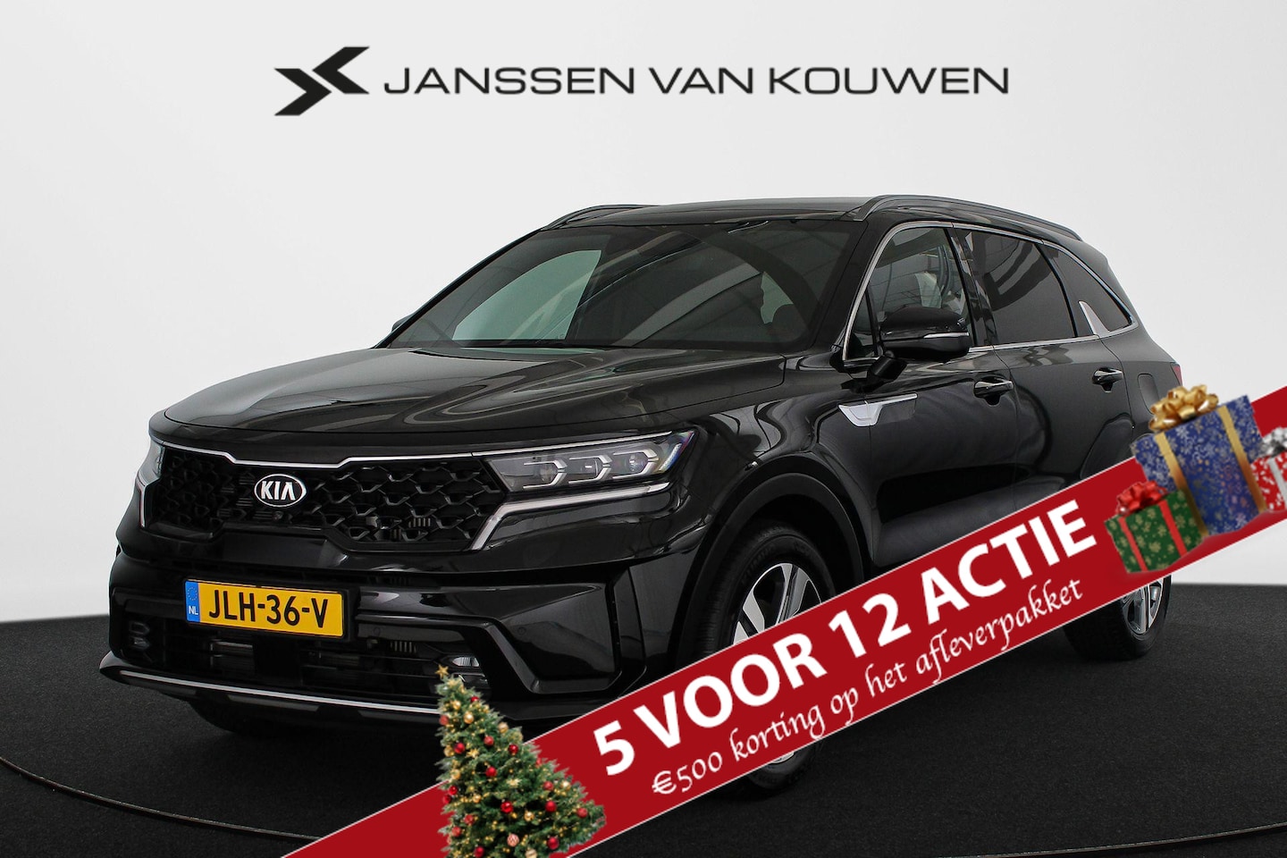 Kia Sorento - 1.6 T-GDI Plug-in Hybrid 4WD ExecutiveLine 7p. Panoramadak Stoelventilatie - AutoWereld.nl