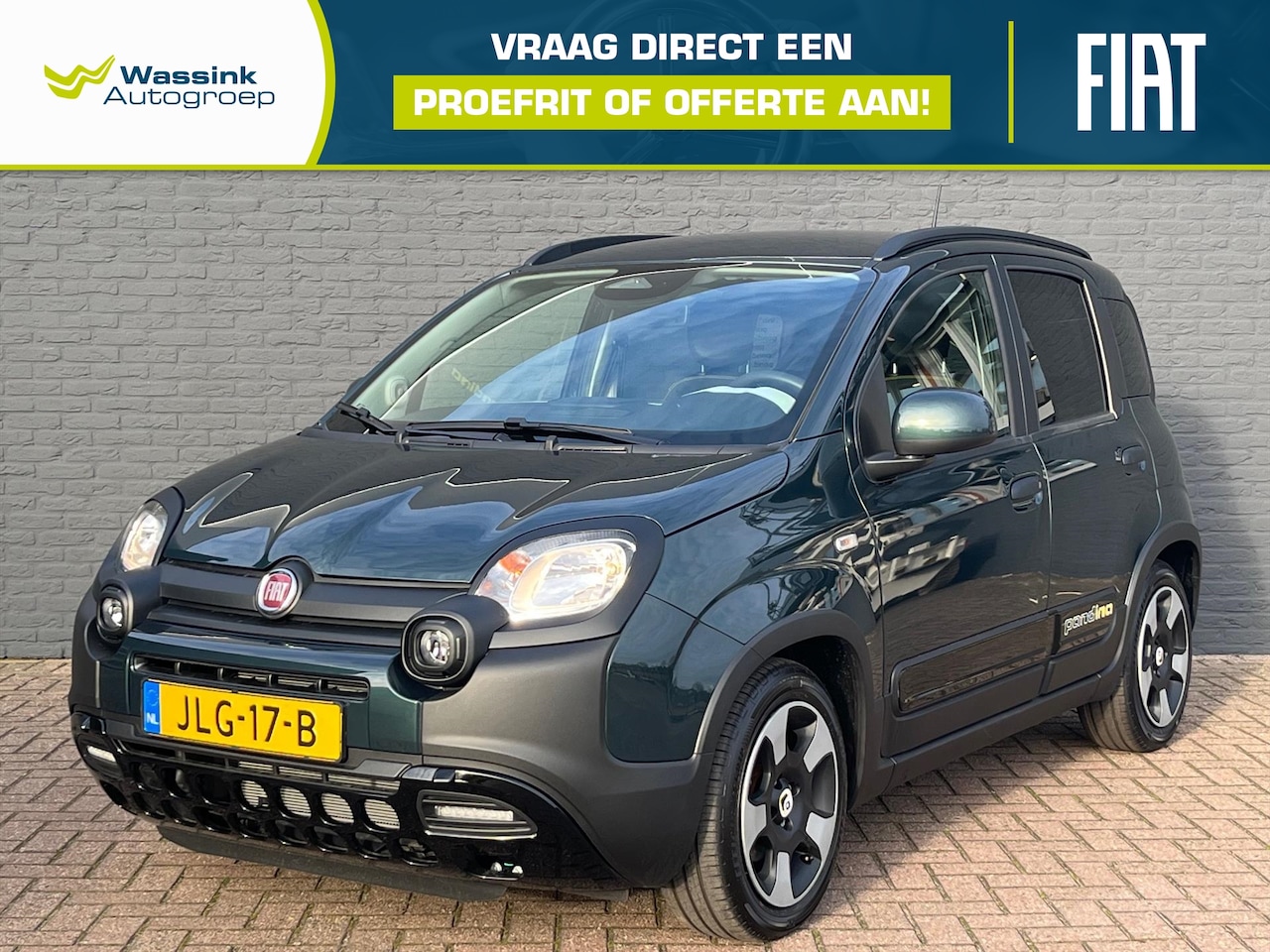 Fiat Panda - 1.0 70pk Pandina | Sensoren achter | Cruise Control | CarPlay | Airco | - AutoWereld.nl