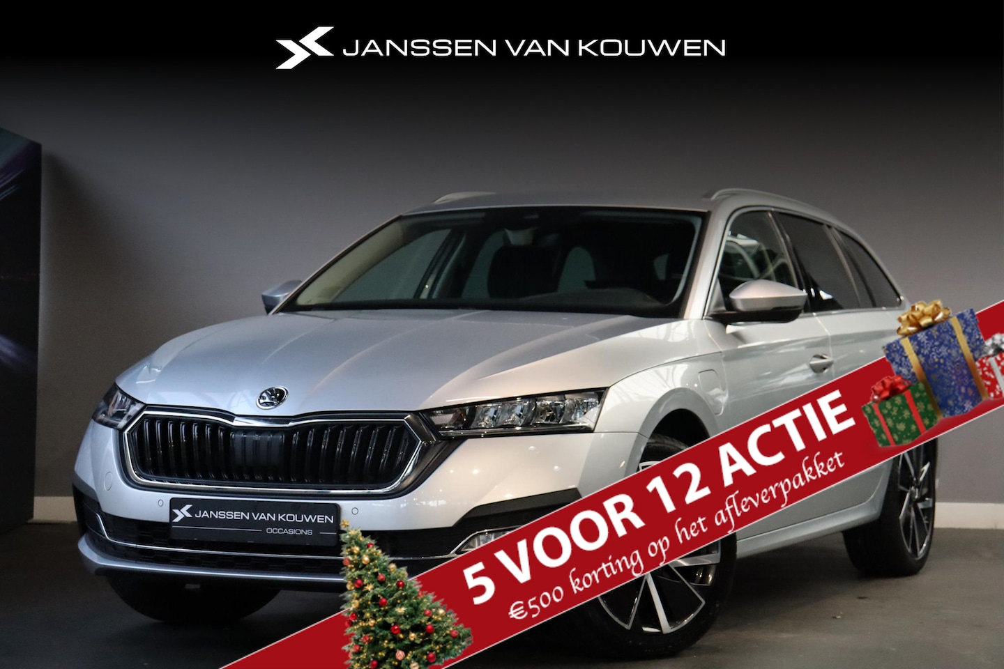 Skoda Octavia Combi - 1.4 TSI iV PHEV Business Edition Apple Carplay Clima Navi Virtual - AutoWereld.nl