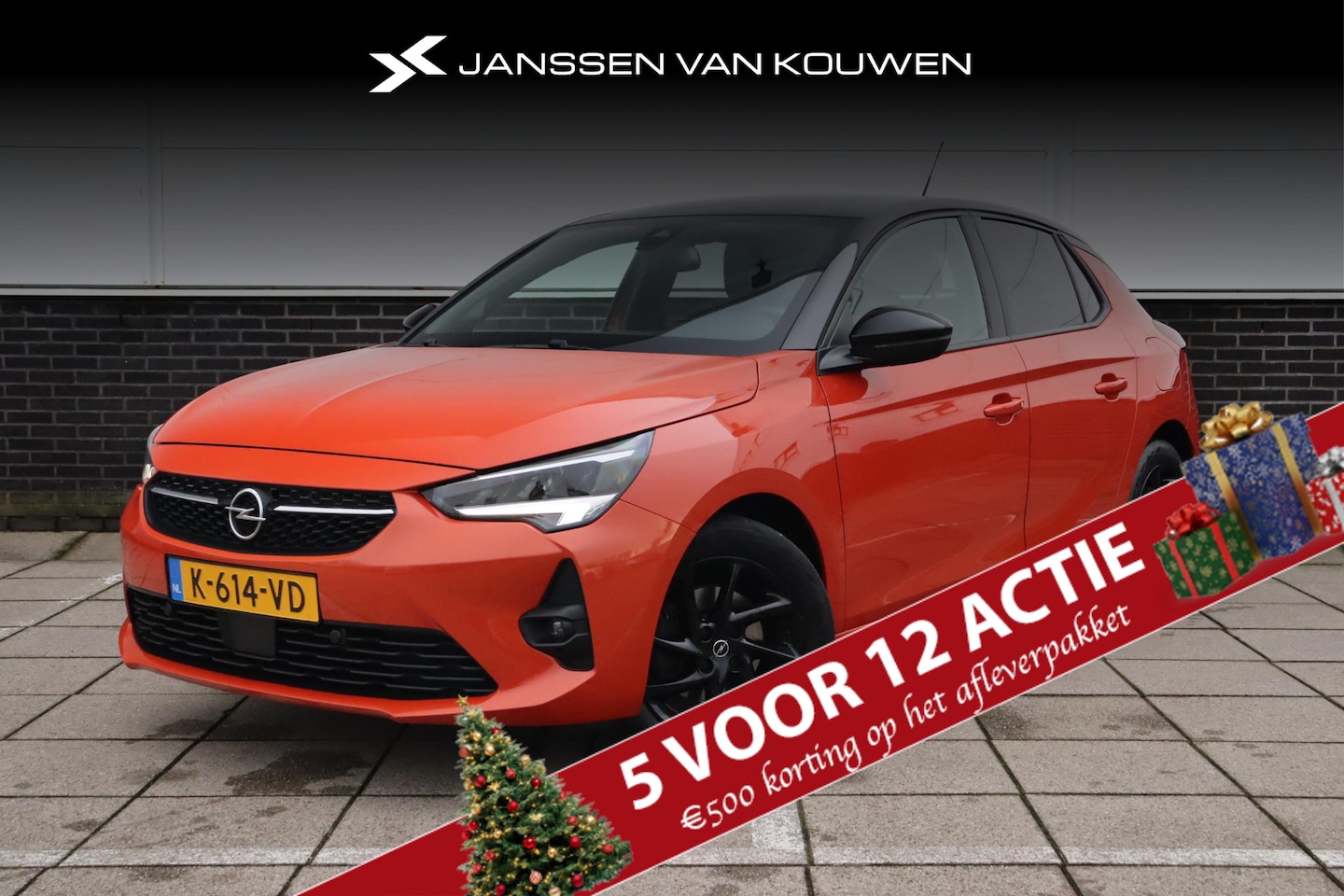 Opel Corsa - 1.2 GS Line * 100PK * LED * Apple Carplay * Cruise Control * Parkeersensoren * 16" LM * - AutoWereld.nl