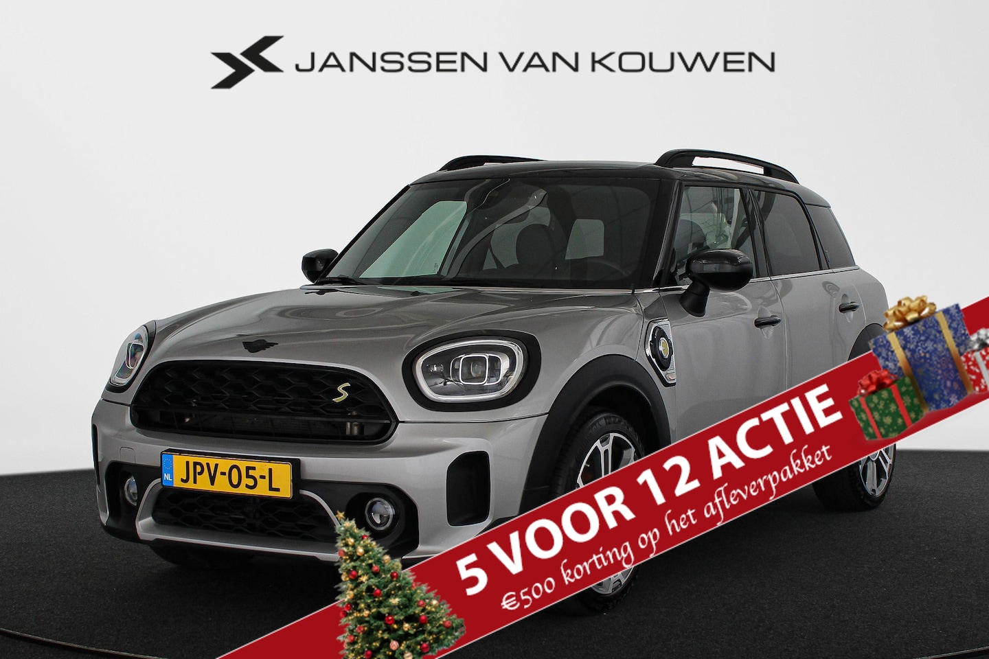 MINI Countryman - Mini 2.0 Cooper S E ALL4 Leder Memory LED Elektrische Stoelverstelling - AutoWereld.nl