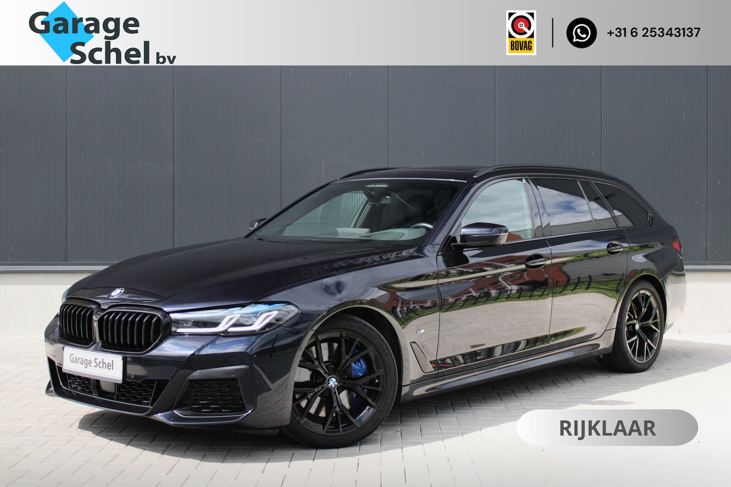BMW 5-serie Touring - 530d M-Sport - Trekhaak - Pano - Laser - HUD - 360 Camera - Keyless - Sportstoelen - H&K - - AutoWereld.nl