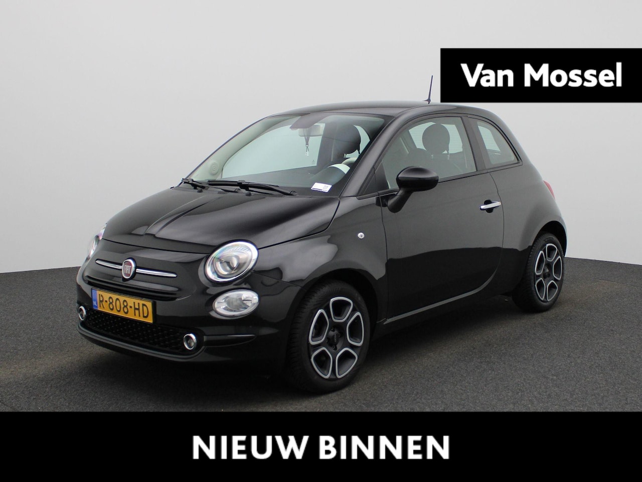 Fiat 500 - 1.0 Hybrid Club | APPLE CARPLAY | CRUISE CONTROL | AIRCO | MULTIFUNCTIONEEL STUURWIEL | - AutoWereld.nl