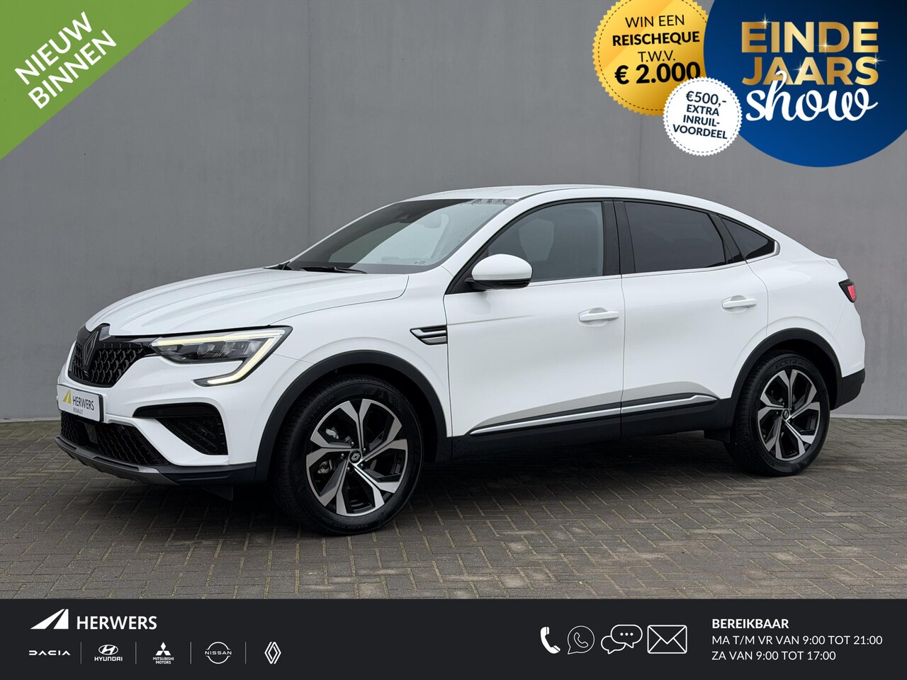 Renault Arkana - 1.6 E-Tech full hybrid 145 techno / Fabrieksgarantie 06-2026 / Dealer Onderhouden / Naviga - AutoWereld.nl