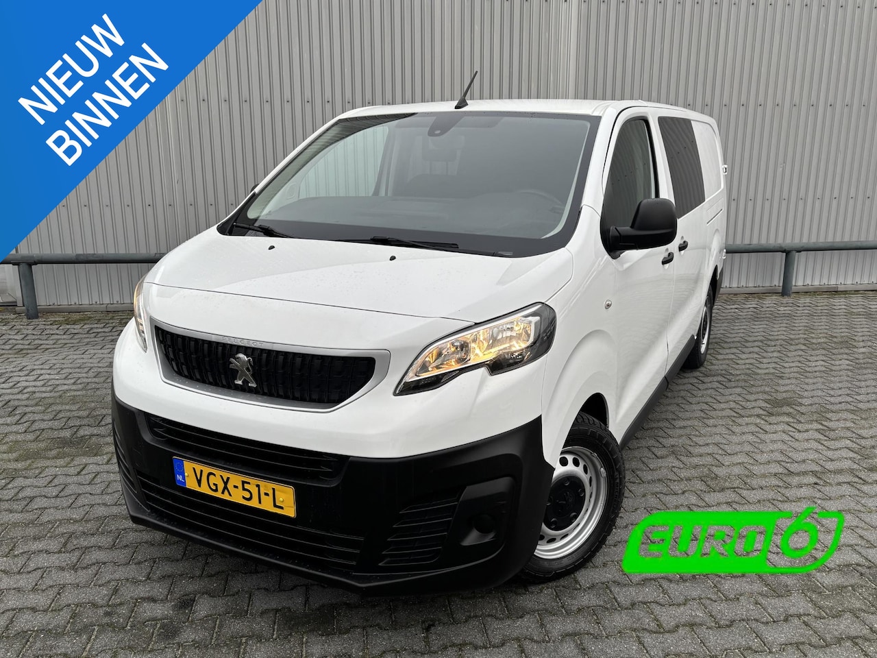 Peugeot Expert - 2.0 BlueHDI Lang DC*A/C*CRUISE*NAVI*HAAK*2XSHUIF* - AutoWereld.nl
