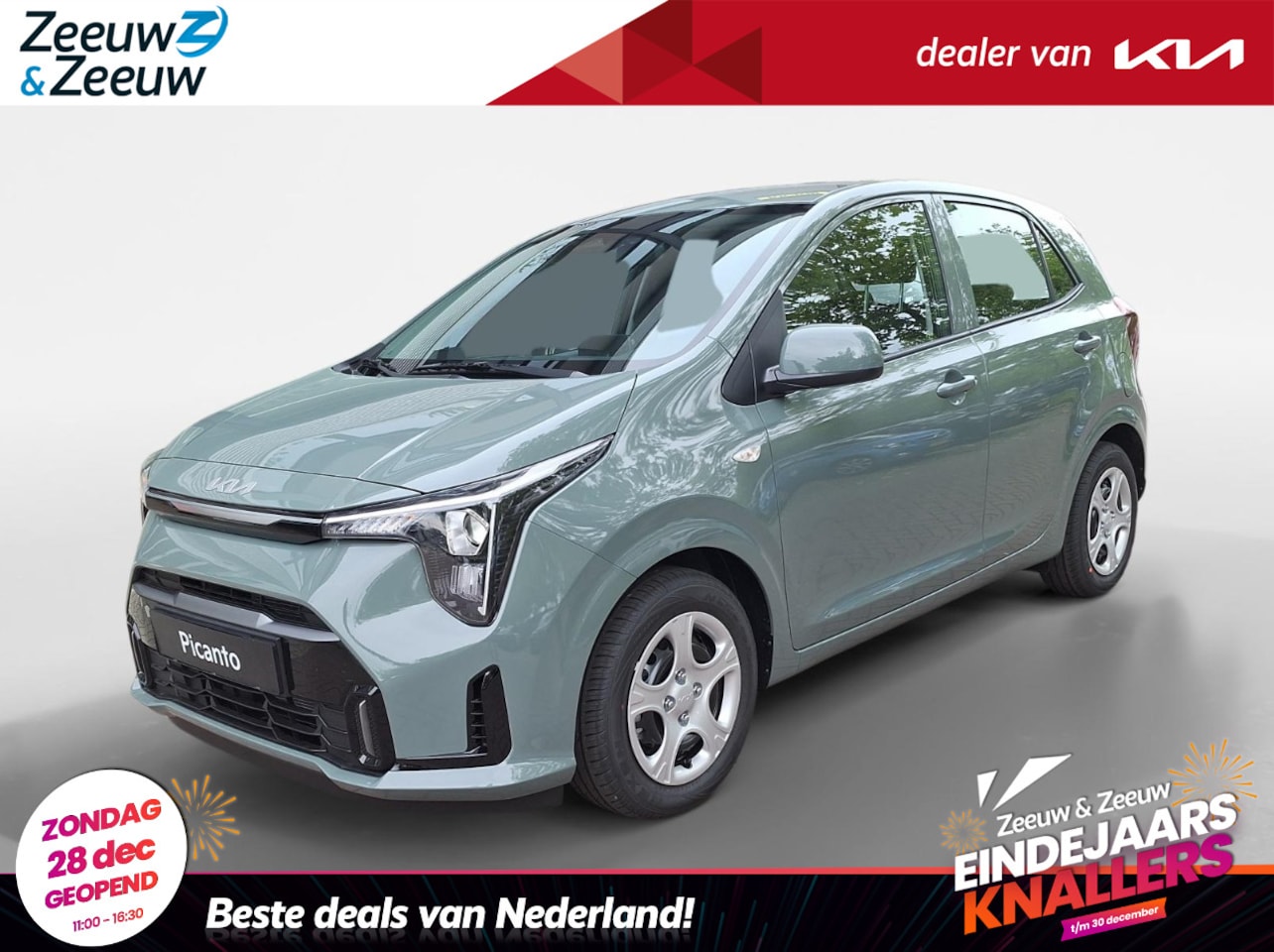 Kia Picanto - 1.0 GDi DynamicLine | Enkele kleuren op voorraad bel voor info | € 1.250,- Inruilpremie - AutoWereld.nl