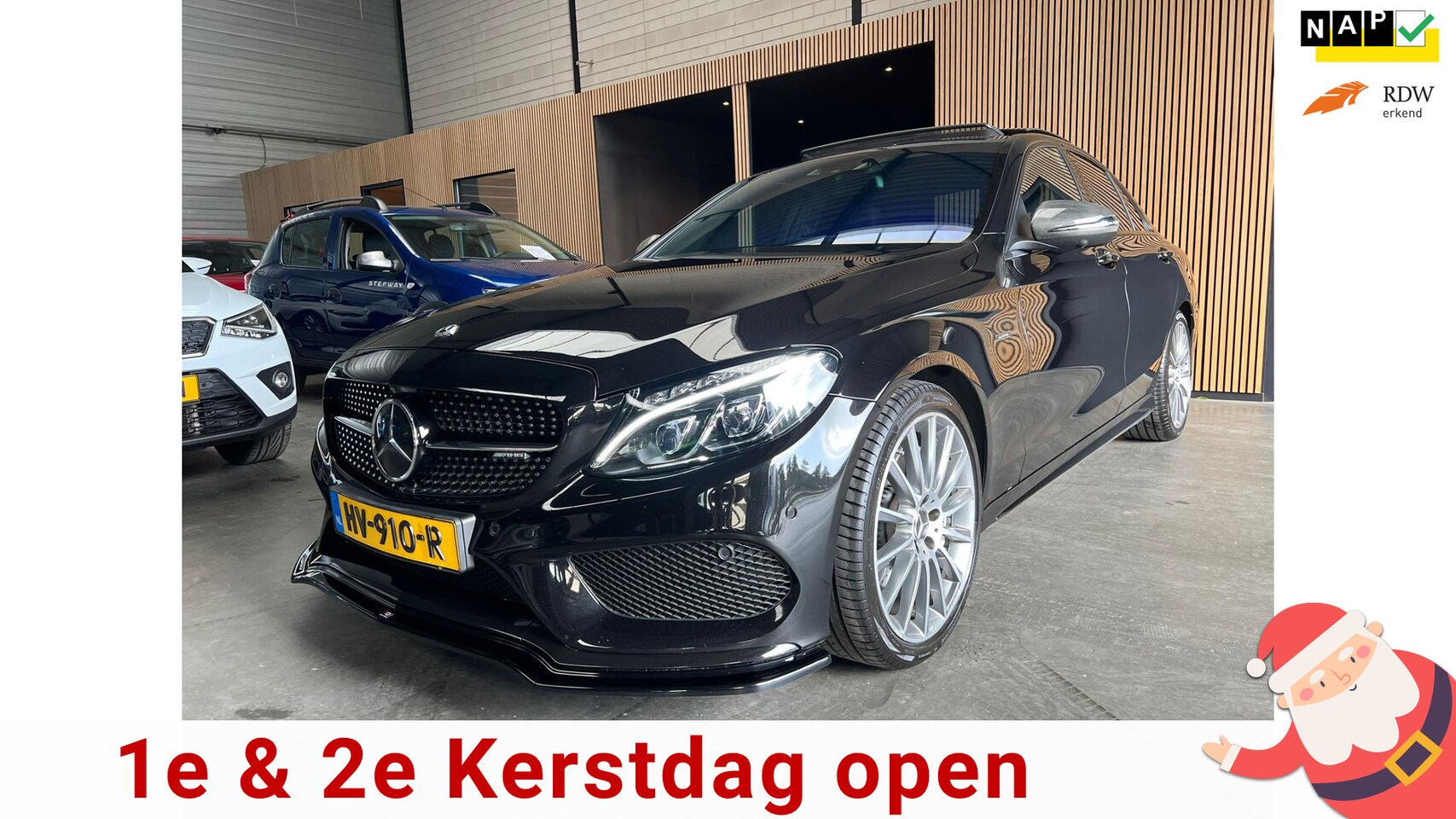 Mercedes-Benz C-klasse - C450 / C43 AMG 4MATIC Pano|Burmester|Camera|NAP - AutoWereld.nl