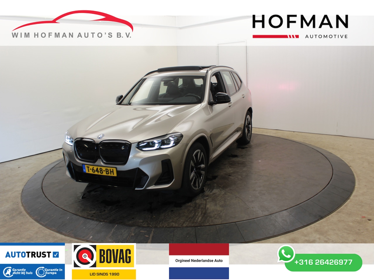 BMW iX3 - Executive 80 kWh M-Pakket EL Trekh+aKlep Panodak Camera - AutoWereld.nl