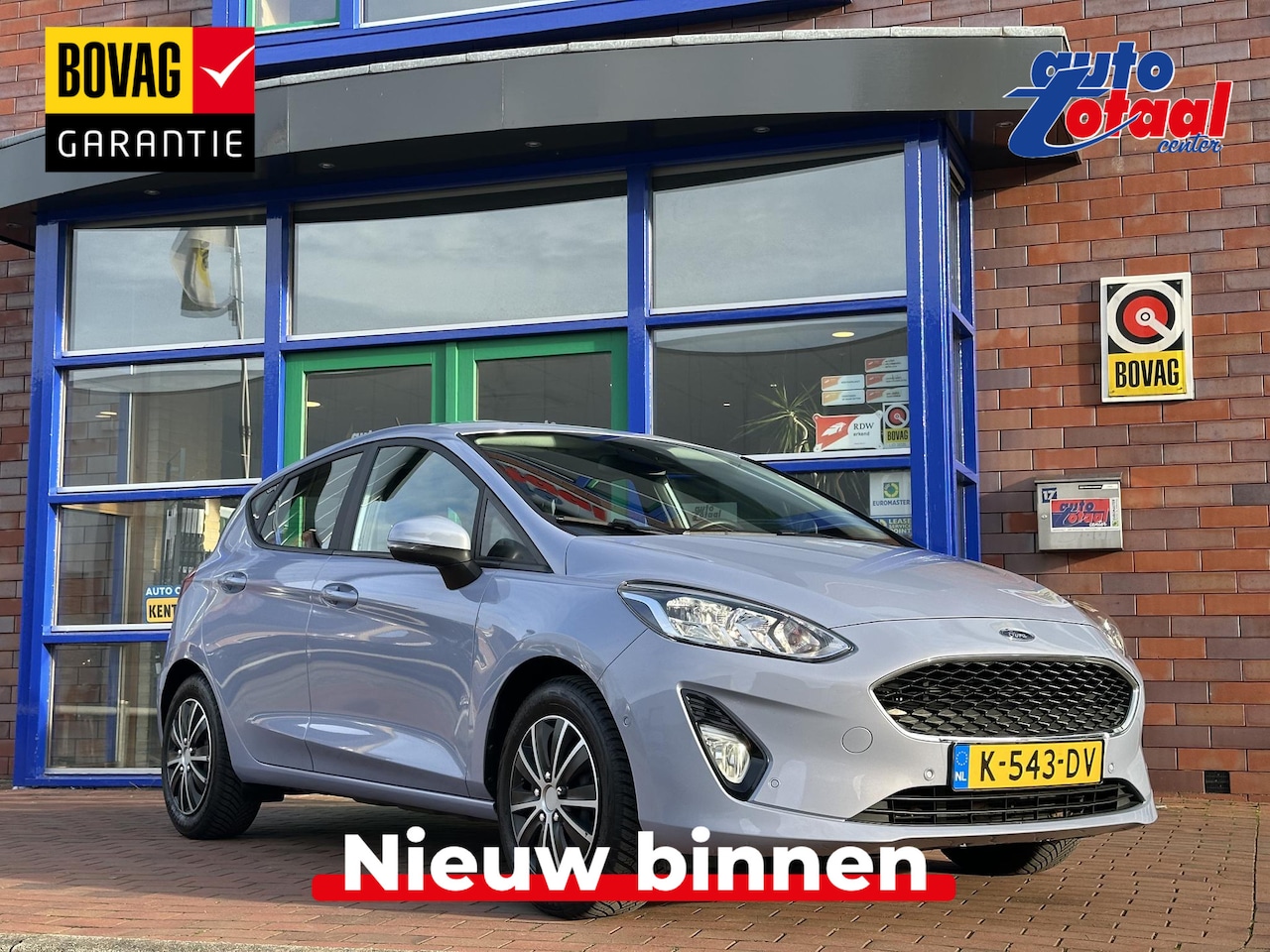 Ford Fiesta - 1.0 EcoBoost Connected | Airco | Sensoren voor en achter! - AutoWereld.nl