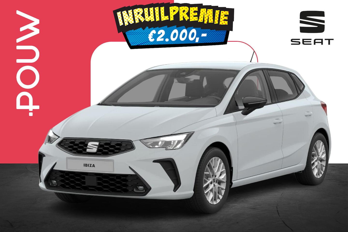 SEAT Ibiza - 1.0 EcoTSI 95pk Style | Full-LED Koplampen | 16" Velgen - AutoWereld.nl