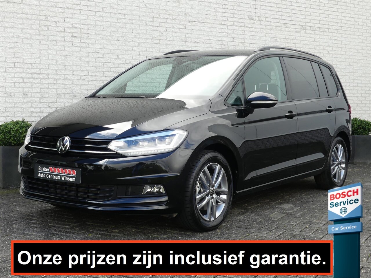 Volkswagen Touran - 1.5 TSI 150PK DSG 7 PERSOONS NAVI*/CAMERA/ELEK.A-KLEP/ADAP.CRUISE/STOELVERW. - AutoWereld.nl