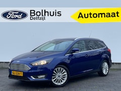 Ford Focus Wagon - 1.5 Titanium 150PK | AUTOMAAT | Camera | Trekhaak | Lederen bekleding | Navigatie | Verwar