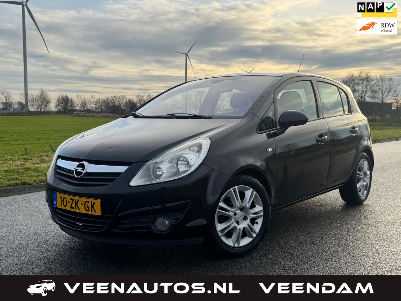 Opel Corsa - 1.2-16V Cosmo Nieuwe APK Cruise Airco - AutoWereld.nl