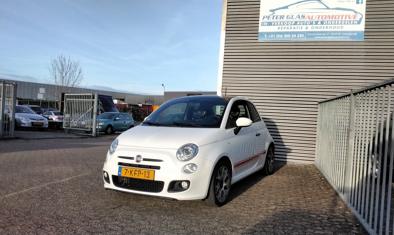 Fiat 500 - 0.9 TwinAir 500S 65000km - nap - nl auto - lederen interieur- Xenon - AutoWereld.nl