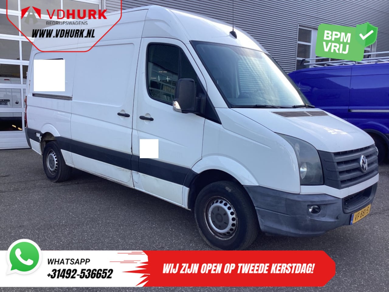 Volkswagen Crafter - 2.0 TDI 145 pk L2H2 EXPORT 3.5t Trekverm./ Airco/ Cruise/ Trekhaak/ Radio - AutoWereld.nl