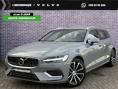 Volvo V60 - 2.0 T6 Plug-in hybrid AWD Essential Bright | Leder | Adaptieve cruise | BLIS | Stoelverwar