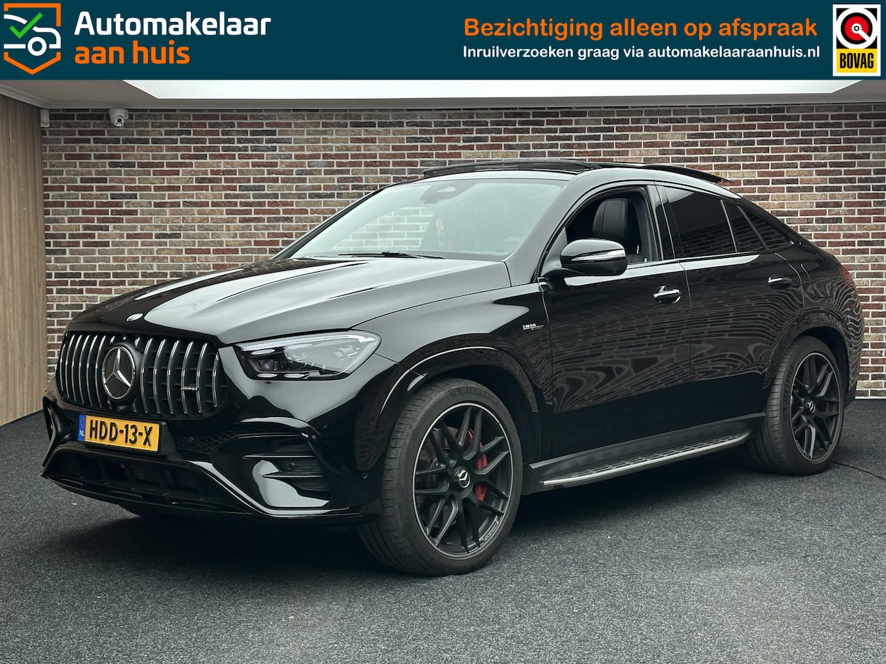Mercedes-Benz GLE-Klasse Coupé - AMG 53 Hybrid 4MATIC+ Night Edition 2 jaar fabrieksgarantie | Panorama | Elektr. memorie s - AutoWereld.nl