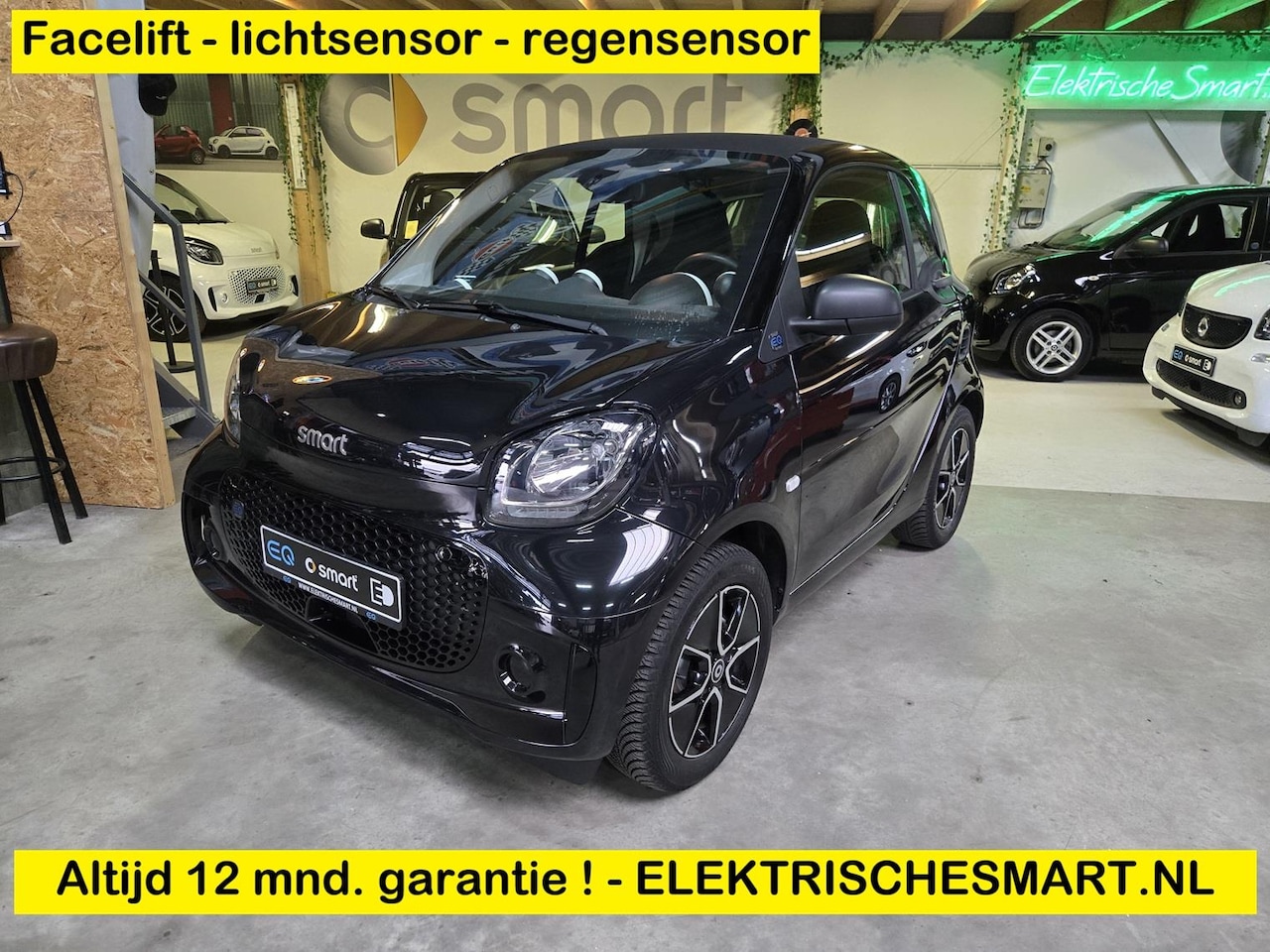 Smart Fortwo - EQ Facelift - licht- en regensensor - 12 mnd. garantie - incl. grote beurt - AutoWereld.nl