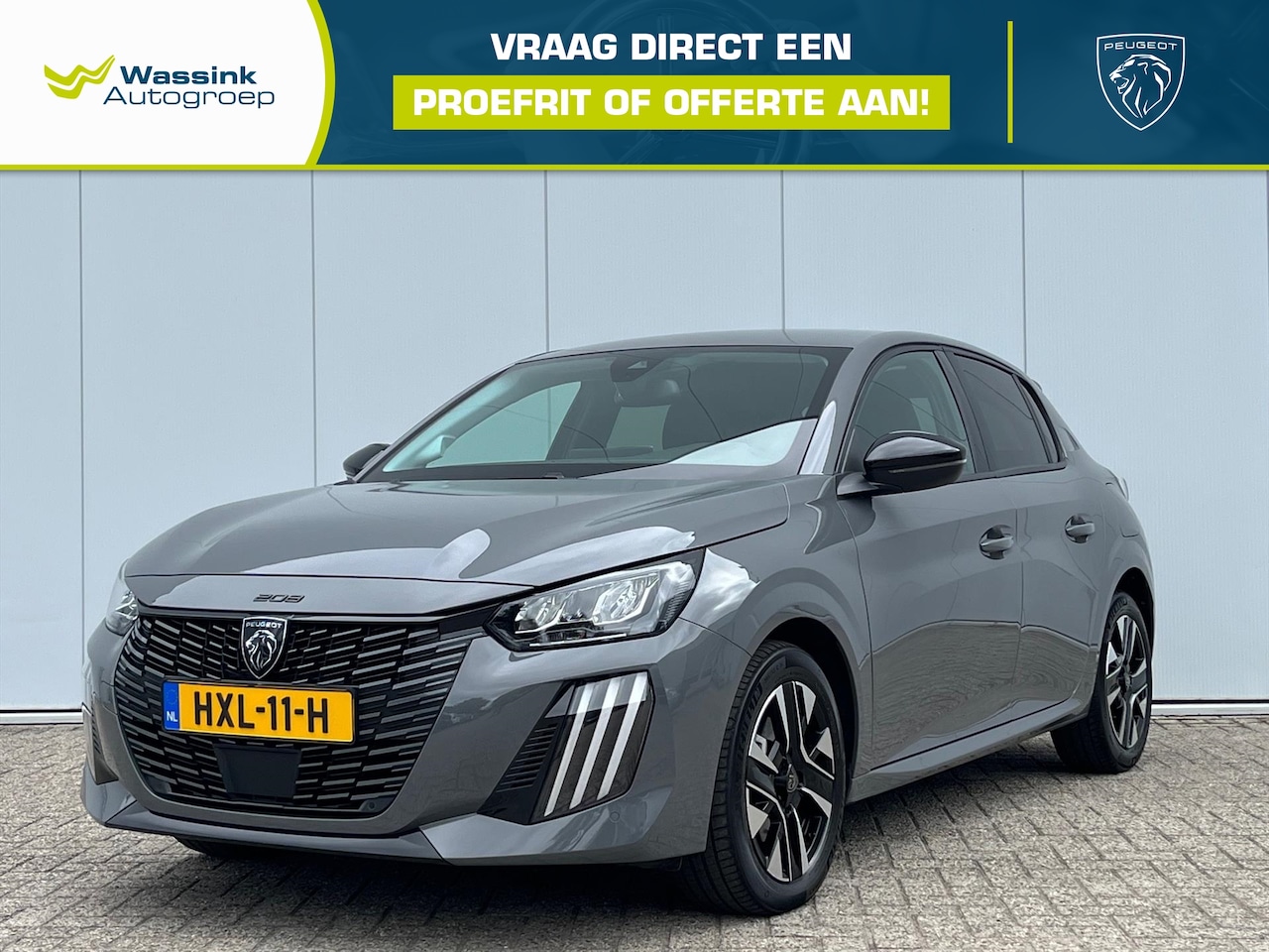 Peugeot 208 - 1.2 Hybrid 100 e-DCS6 Allure | Stoelverwarming Voor | Navigatie | CarPlay | Adaptive Cruis - AutoWereld.nl