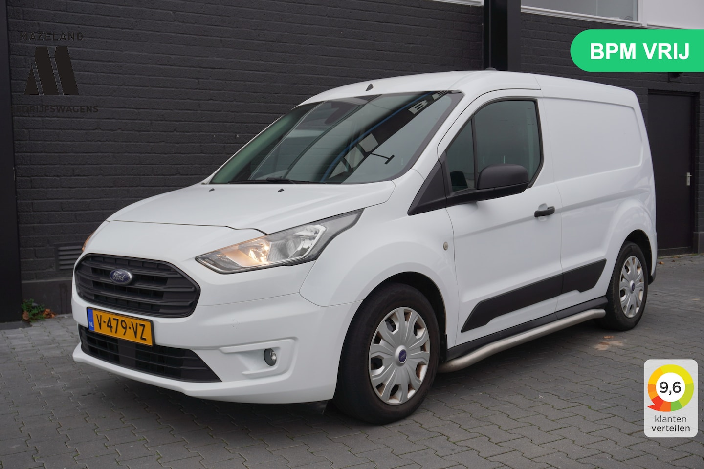 Ford Transit Connect - 1.5 EcoBlue 100PK EURO 6 - Airco - Cruise - Trekhaak - €9.900,- Excl. - AutoWereld.nl