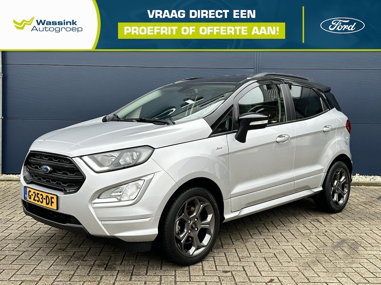 Ford EcoSport - 1.0 EcoBoost 125pk ST-Line | Trekhaak | All Season banden | Suede bekleding | Navigatie - AutoWereld.nl