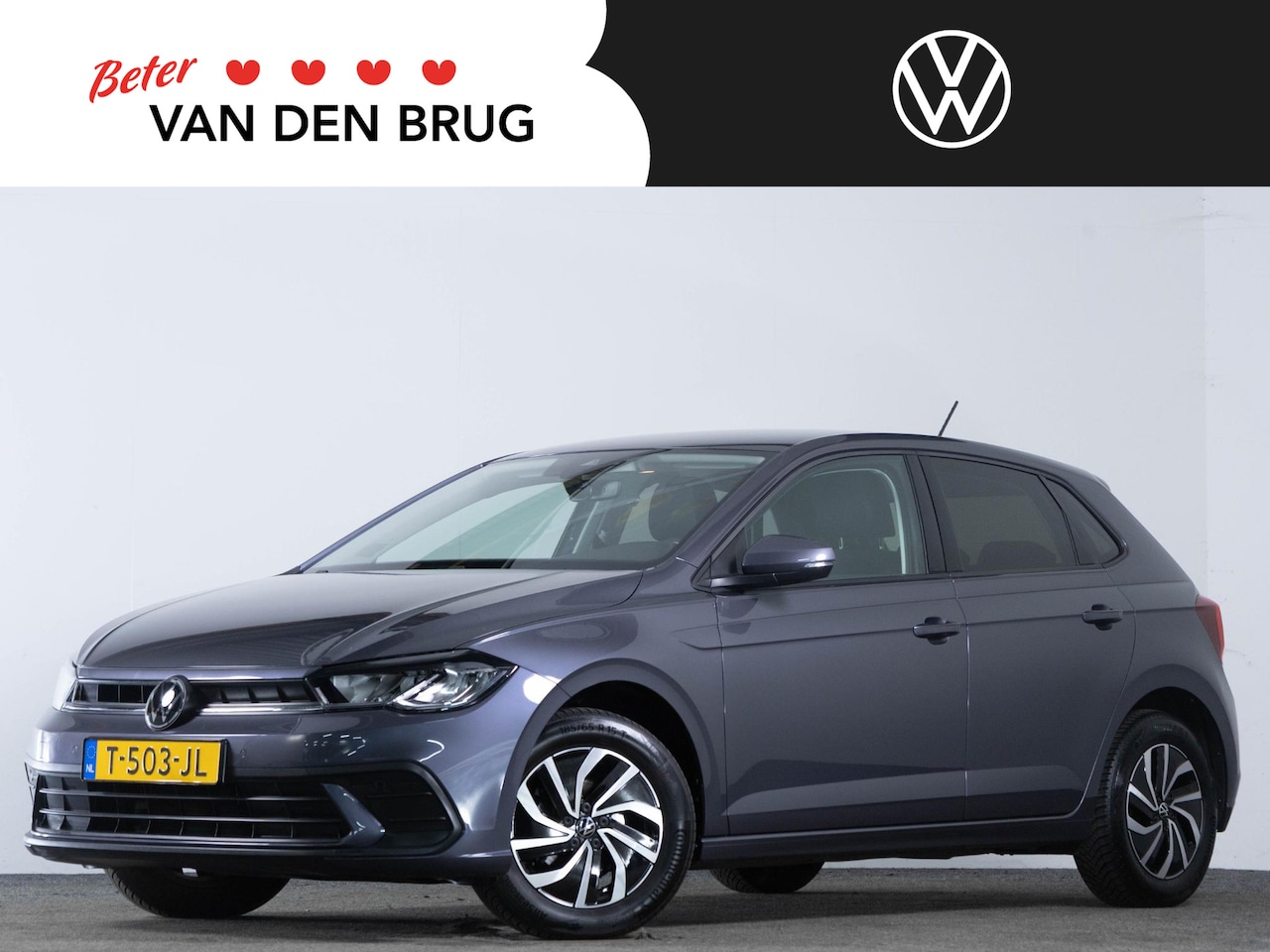 Volkswagen Polo - 1.0 TSI 95 PK Life Business | LED | Travel Assist | Stoelverwarming | Climate Control | Na - AutoWereld.nl