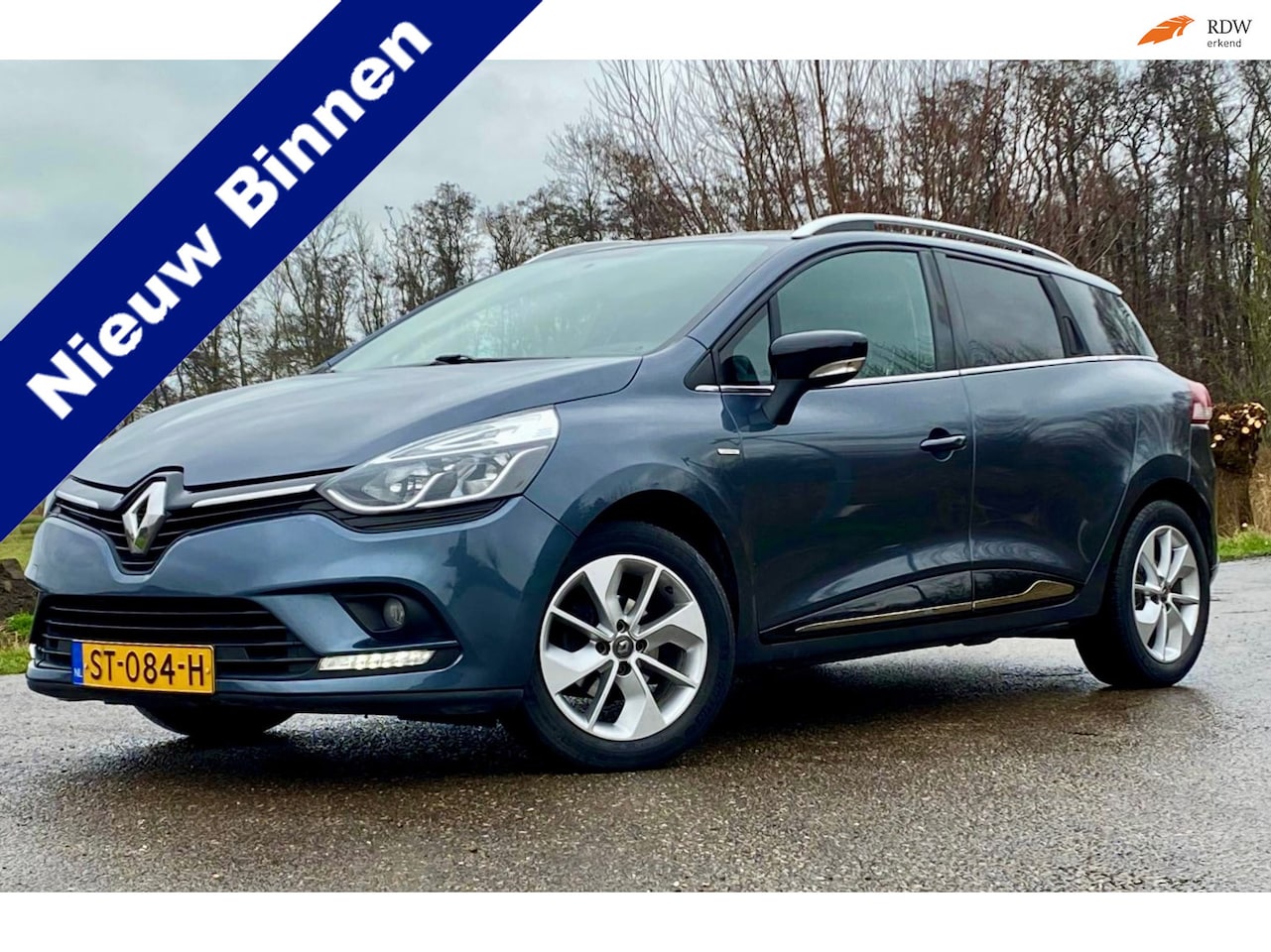 Renault Clio Estate - 0.9 TCe Limited NAVI AIRCO NAP CRUISE PDC NAP GOED ONDERHOUDEN - AutoWereld.nl