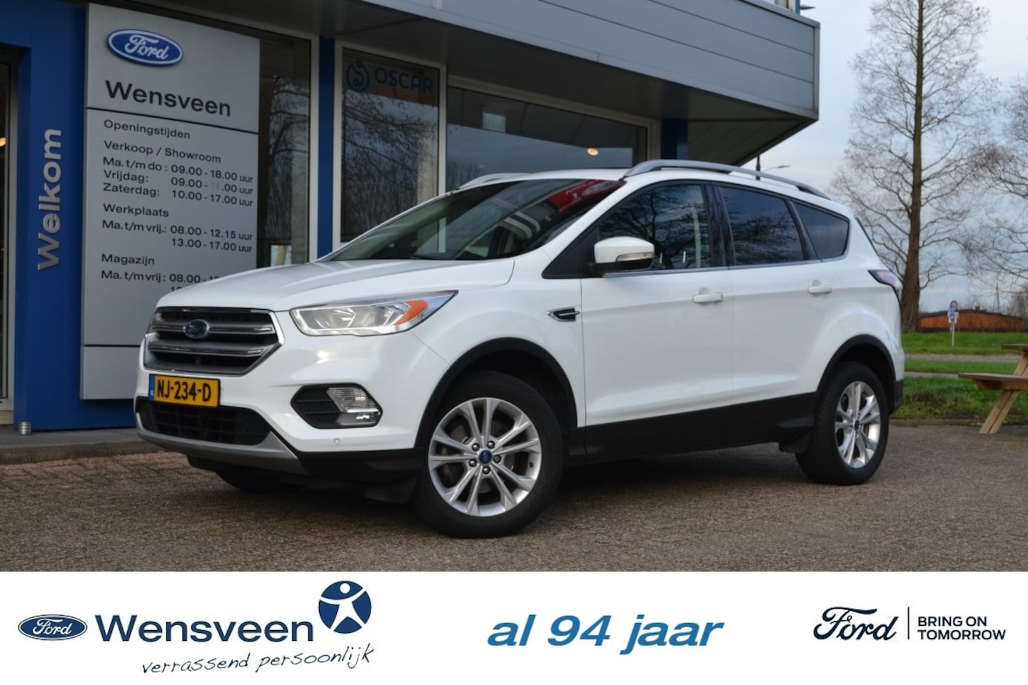 Ford Kuga - 1.5T 150pk ECOBOOST Titanium | panoramadak, trekhaak - AutoWereld.nl
