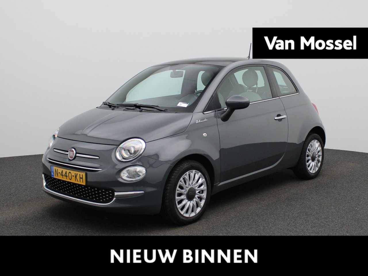 Fiat 500 - 1.0 Hybrid Dolcevita | PANORAMADAK | APPLE CARPLAY | AIRCO | LEDEREN BEKLEDING | PARKEERSE - AutoWereld.nl