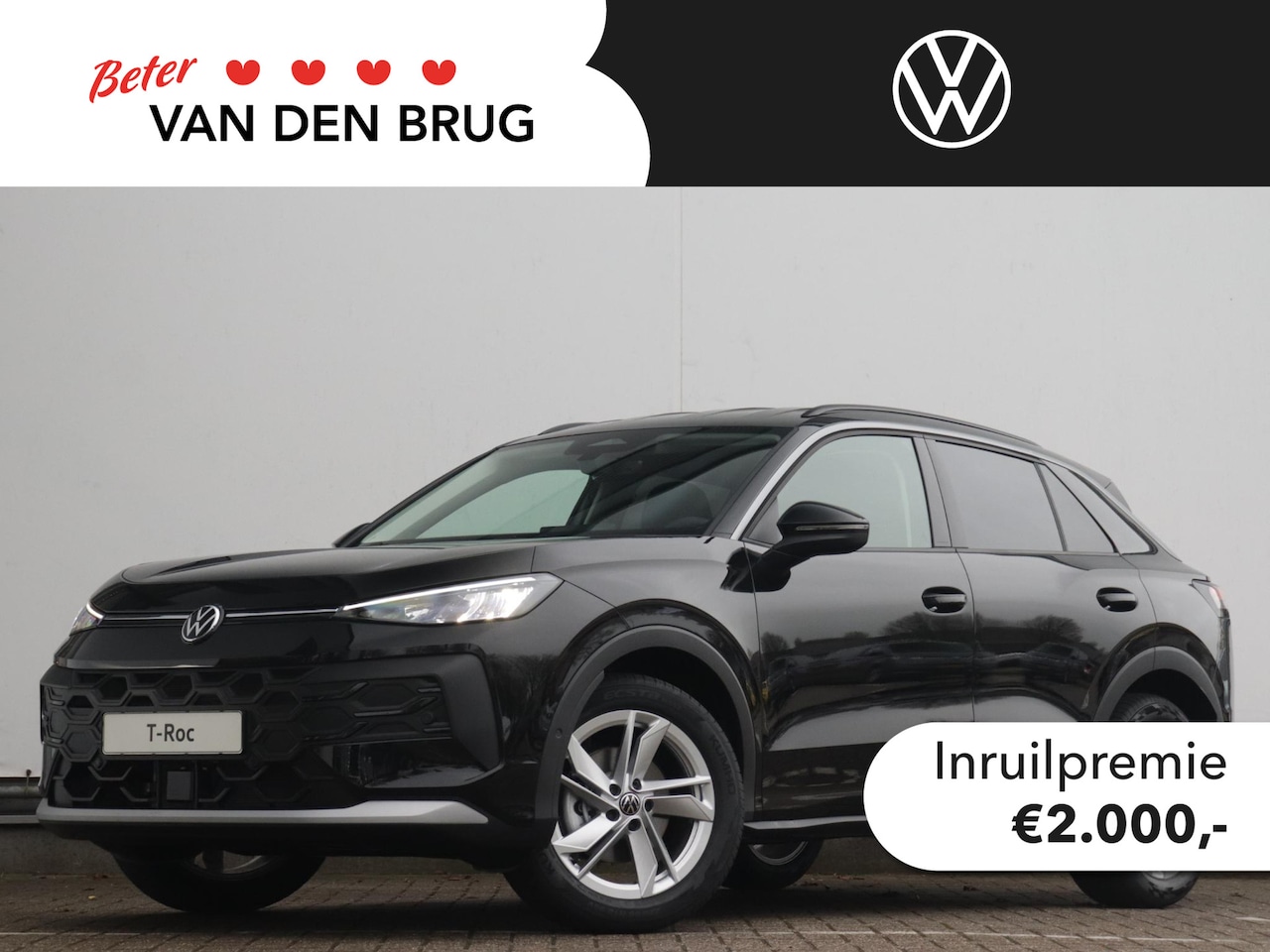 Volkswagen T-Roc - Life First Edition 1.5 eTSI 85 kW / 116 PK SUV 7 v | Stoelverwarming | Camera | LED | 17 I - AutoWereld.nl