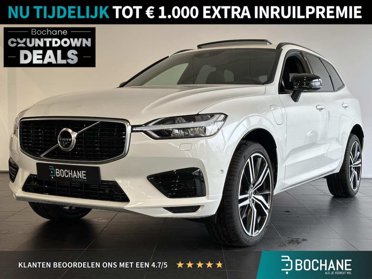 Volvo XC60 - 2.0 T8 Twin Engine AWD R-Design B&W AUDIOSYSTEEM | ELEKTRISCH SCHUIF-/KANTELDAK | ADAPTIVE - AutoWereld.nl
