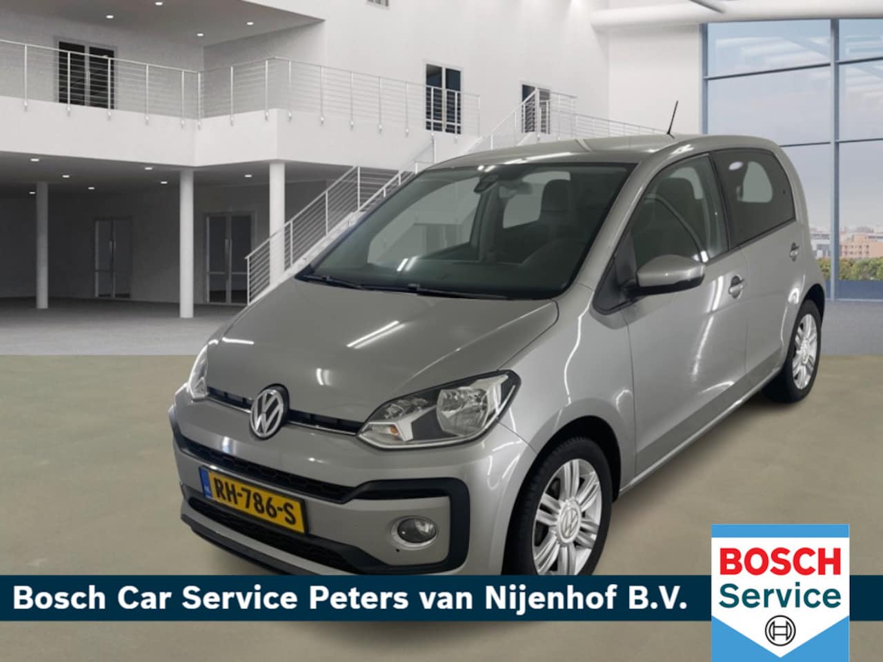 Volkswagen Up! - 1.0 TSI BMT high up! 5DRS 90PK TSI CAMERA CRUISE 15" CLIMA PDC  81DKM - AutoWereld.nl
