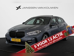 BMW 1-serie - 120i High Executive M-Sport Pano Leder Stoelverwarming Navi LED Carplay 18" LMW