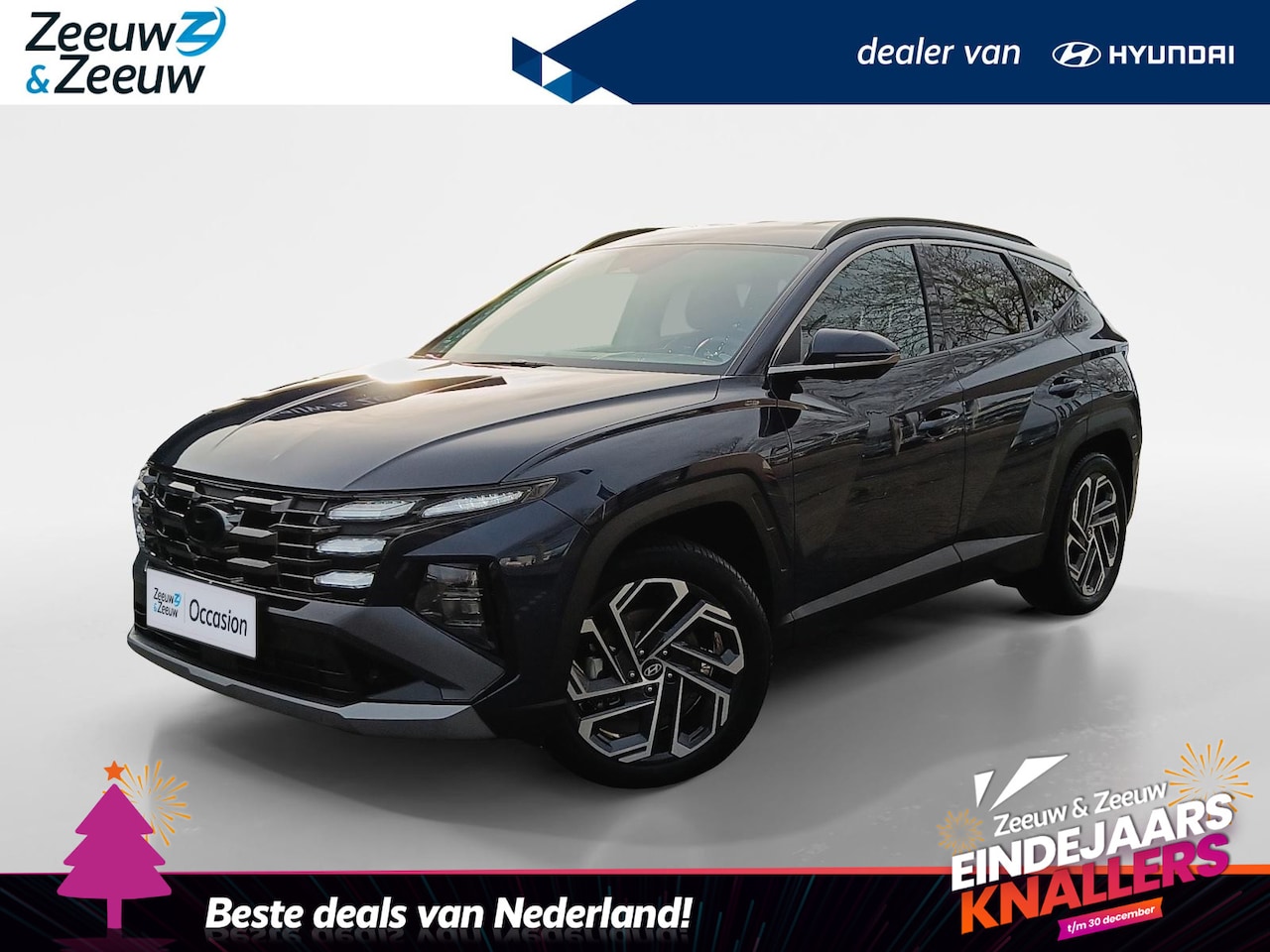 Hyundai Tucson - 1.6 T-GDI PHEV Premium 30.000KM! | Zeer luxe uitvoering | Nette staat! - AutoWereld.nl