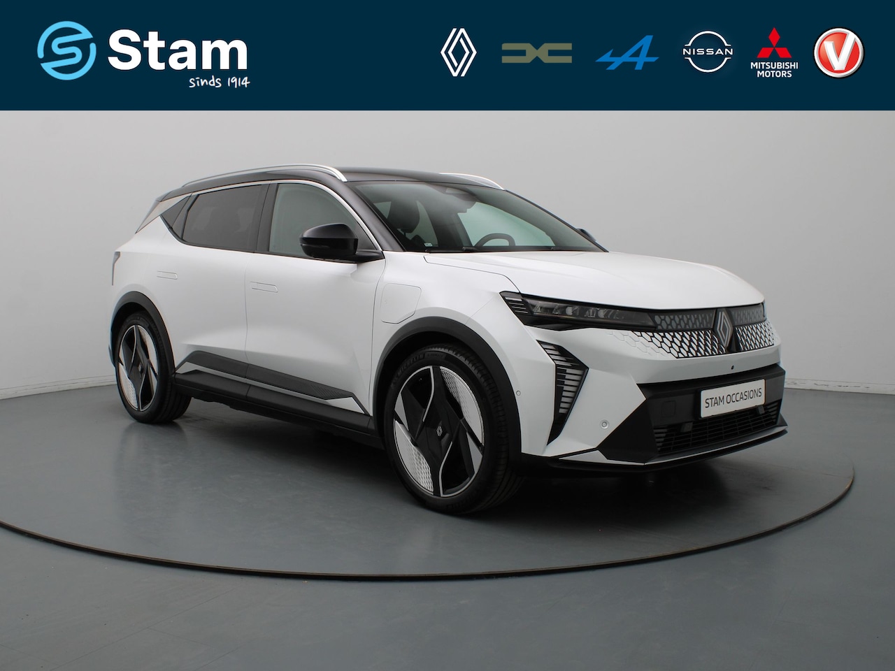 Renault Scenic E-Tech - EV87 220pk long range iconic Harman Kardon | 360° Camera | Adapt. cruise | Navi | Stoel-st - AutoWereld.nl