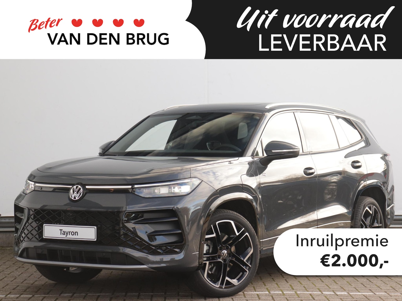Volkswagen Tayron - R-Line-Edition 1.5 eHybrid 150 kW / 204 pk SUV 6 v | Trekhaak | Assistance Pakket Plus | C - AutoWereld.nl