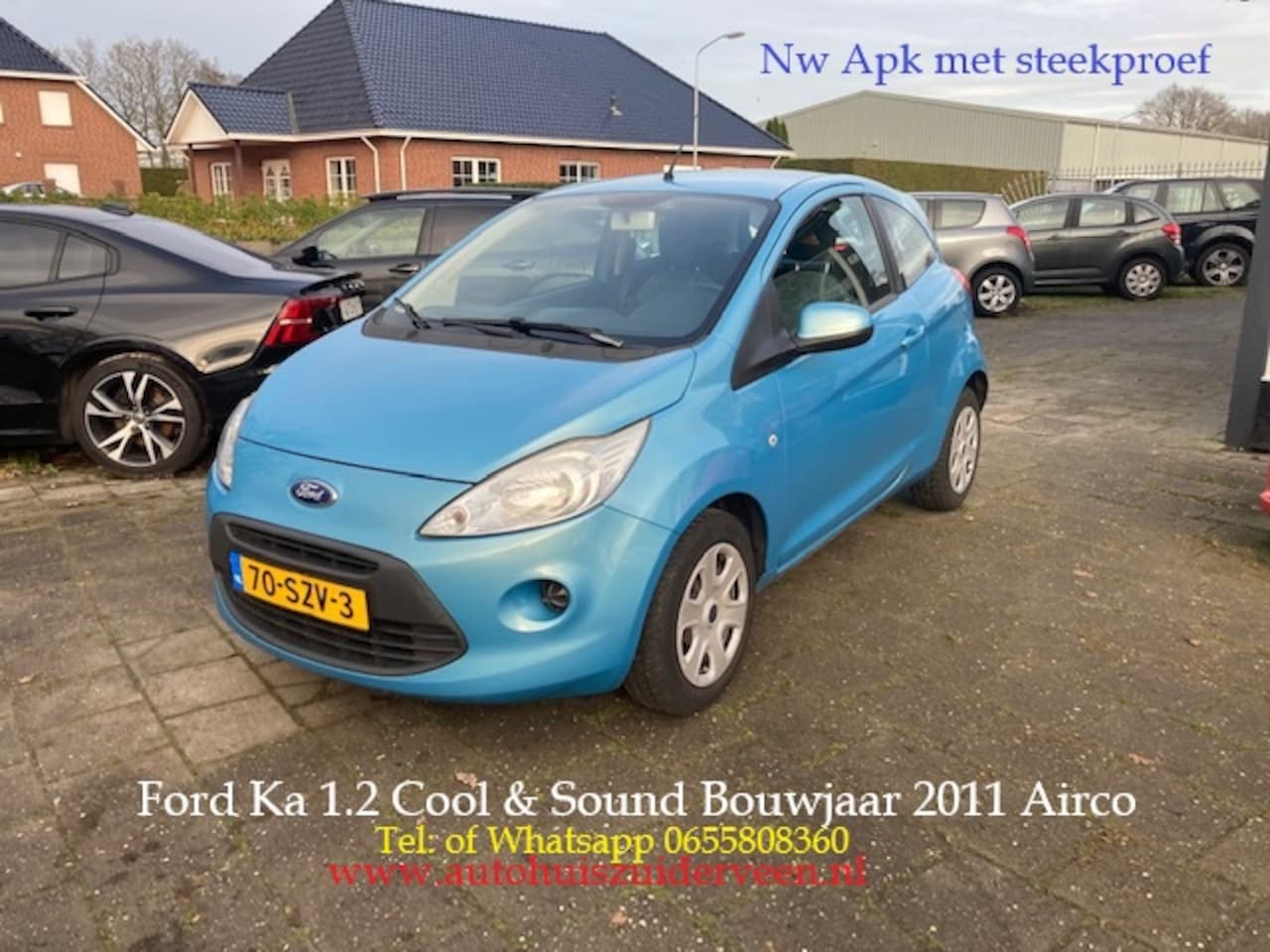 Ford Ka - 1.2 69PK Cool &amp; Sound Nw Apk Steekproef - AutoWereld.nl